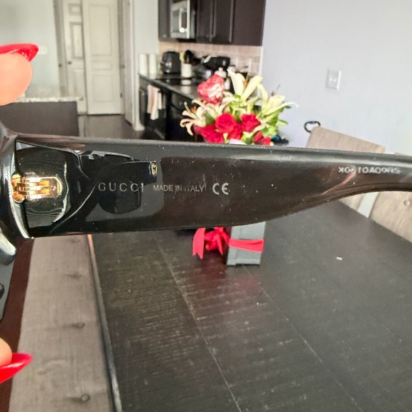 Gucci Black Square Sunglasses - Picture 7 of 12